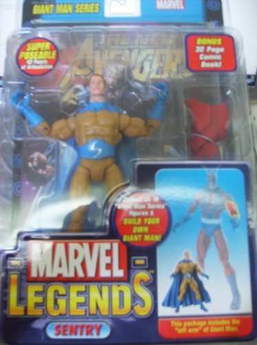 Marvel Legends Giant Man Series Sentry Dark Mustard Variant by Toy Biz