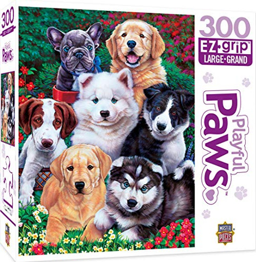 MasterPieces Playful Paws - Fluffy Fuzzballs 300pc EzGrip Puzzle