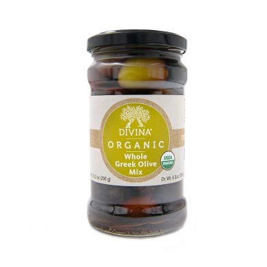 Divina Organic Greek Olive Mix  6-3 Ounce
