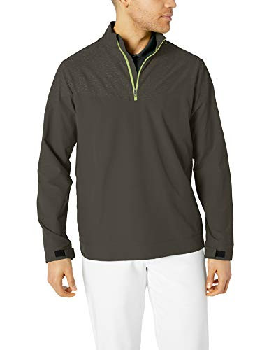 adidas Golf Novelty Wind 1-4 Zip Jacket  Grey Five  Medium