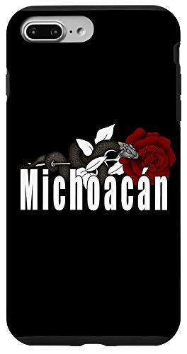 iPhone 7 Plus-8 Plus Michoacán State Mexican Heritage Rose Dark Case