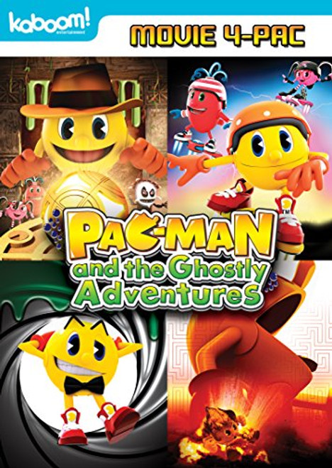 Pac-Man and the Ghostly Adventures Movie 4-Pac Dvd