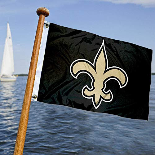 WinCraft New Orleans Saints Boat and Golf Cart Flag