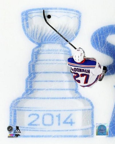 Ryan McDonagh New York Rangers 2014 NHL Playoffs Action Photo -Size 16 x 20-