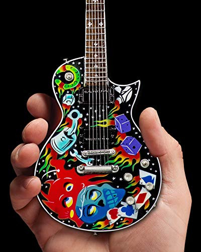 Mini Guitar METALLICA JAMES HETFIELD Kustom Kulture DISPLAY