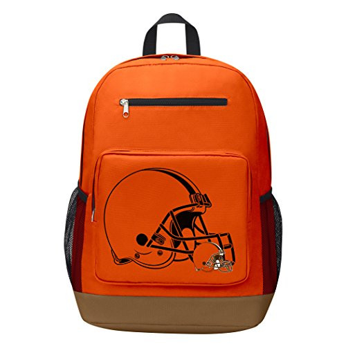NFL Cleveland Browns Playmaker Backpack 18 x 5 x 13 NFL Cleveland Browns Playmaker Backpack 18 x 5 x 13