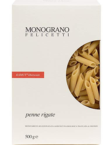 Organic Kamut Penne Rigate Selezioni Monograno by Felicetti -2 Pack-