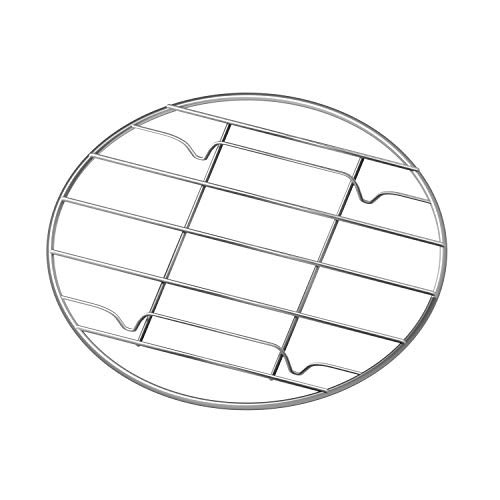 G Gallize Stainless Steel Steamer Rack - Multi-Purpose Round Cooling Rack for Baking  Canning  Cooking  Steaming  Lifting Food in Pots  Pressure Cooke