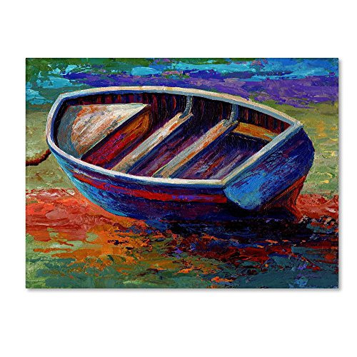 Boat 4 by Marion Rose  18x24-Inch Canvas Wall Art