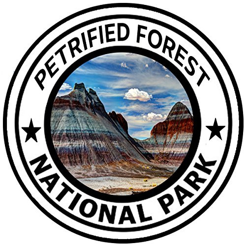 Rogue River Tactical Petrified Forest National Park Sticker 5 Round Car Auto Decal Arizona