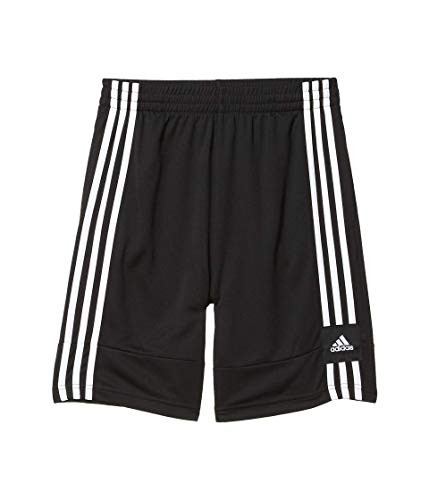 adidas Kids Boys Iconic 3G Speed Shorts -Big Kids- Black MD -10-12 Big Kids-