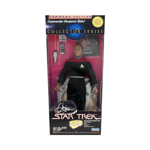 Star Trek 9 Commander Benjamin Sisko Action Figure Command Edition Collector Series