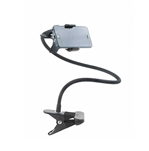 Kikkerland Flexible Phone Holder - Retail Packaging - Black