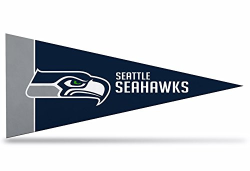 NFL Rico Industries 8-Piece 4-Inch by 9-Inch Classic Mini Pennant Décor Set  Seattle Seahawks