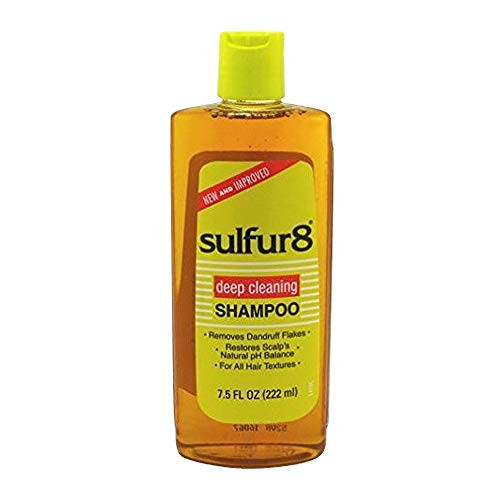 Sulfur 8 Deep Cleaning Shampoo for Dandruff  7-5 Ounce -Pack of 2-
