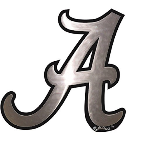 Jenkins Enterprises Alabama Crimson Tide Silver Tone Auto Emblem