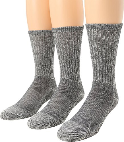 Smartwool Hike Light Crew 3-Pack Gray MD -Mens Shoe 6-8-5-