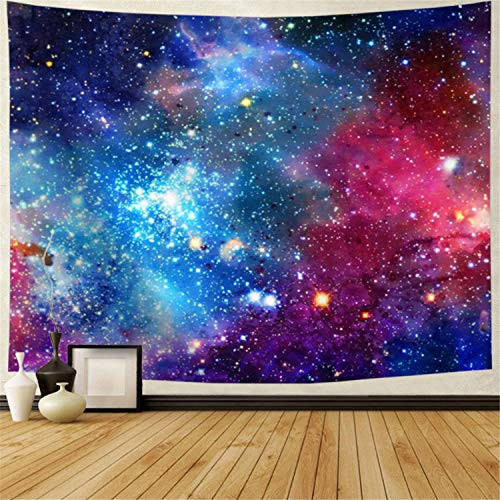 Galaxy Tapestry Nebula Tapestry Starry Sky Tapestry Colorful Cosmic Out Space Tapestry Psychedelic Mystic Stars Tapestry Wall Hanging for Ceiling Livi