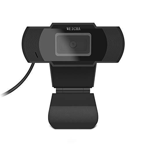 1080P HD Webcam with Microphone  Webcam for Conferencing  Laptop or Desktop Webcam  USB Computer Camera for Mac  Free-Driver Installation Fast Autofoc