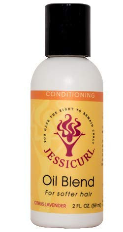 Jessicurl Oil Blend for Softer Hair  Citrus Lavender  2 Fluid Ounce