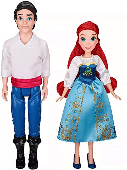 Disney Princess Ariel and Prince Eric 12 inch Doll Set The Little Mermaid 30 Years Disney Princess Ariel and Prince Eric 12 inch Doll Set The Little Mermaid 30 Years