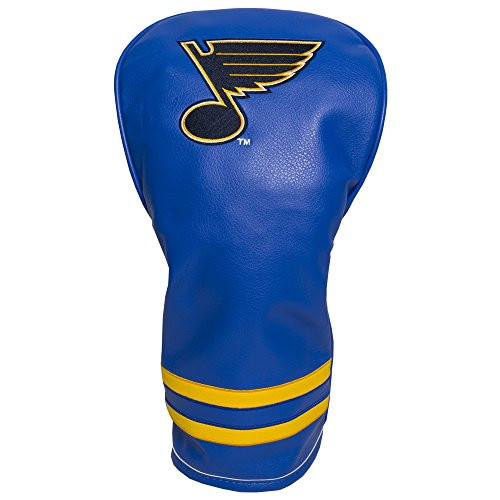 Team Golf NHL St Louis Blues Vintage Driver Golf Club Headcover  Form Fitting Design  Retro Design and Superb Embroidery