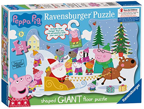 Ravensburger 5534 Peppa Pig Christmas Jigsaw Puzzle with Door Hanger