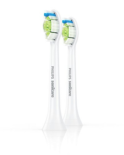 Genuine Philips Sonicare DiamondClean replacement toothbrush heads, HX6062/64, White 2-pk Genuine Philips Sonicare DiamondClean replacement toothbrush heads, HX6062/64, White 2-pk