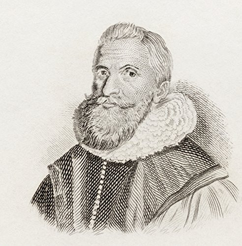 Posterazzi Thomas Van Erpe 1584 To 1624- Dutch Orientalist- From Crabbs Historical Dictionary Published 1825- Poster Print  -24 x 24-