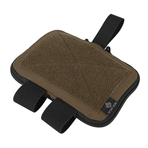 PETAC GEAR Tactical Belt Medical Pouch Compact Admin Pouch EMT First Aid Pouch IFAK Utility Pouch Trauma Kit Organizer Tourniquet Holder -CB-