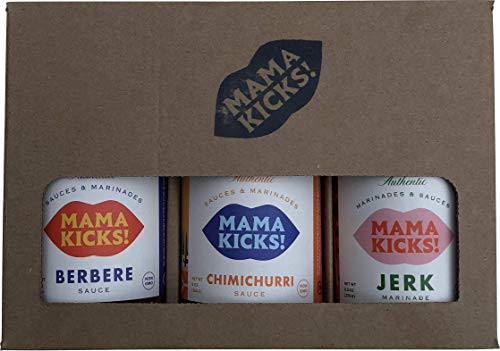 Mama Kicks Sauces and Marinades - 3-pack 9-0 oz Jars