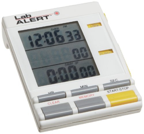 Heathrow Scientific HD24490M Triple Time with LCD Display 64mm Length x 86mm Width x 22mm Height