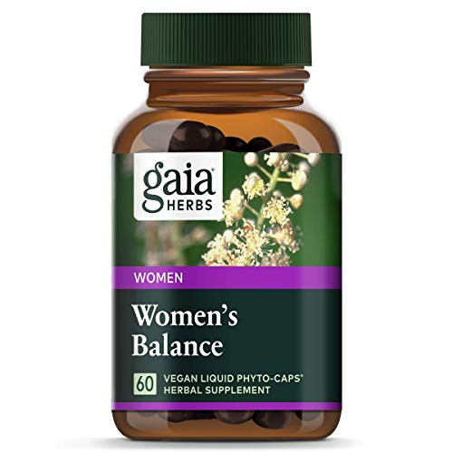 Gaia Herbs Womens Balance Vegan Liquid Capsules 60 Count - Hormone Balance for Women Mood and Liver Support Black Cohosh St Johns Wort Organic Gaia Herbs Womens Balance Vegan Liquid Capsules 60 Count - Hormone Balance for Women Mood and Liver Support Black Cohosh St Johns Wort Organic