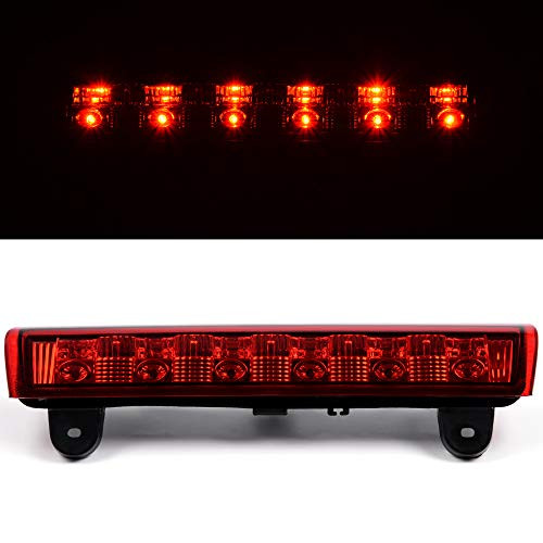 LED Third 3rd Brake Lights Compatible For Chevy 2000-2006 Suburban Tahoe GMC Yukon Assembly High Mount Stop Parking Lights