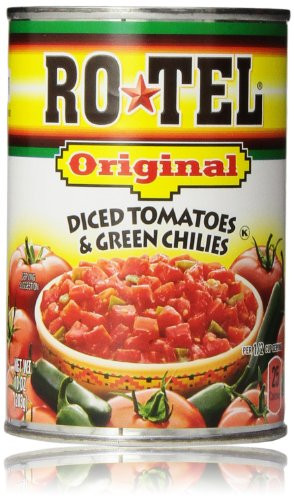 Ro-Tel Diced Tomatoes and Green Chilies  10 Oz