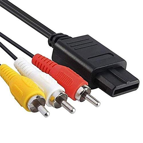 Wiresmith Standard RCA AV Composite Cable for Nintendo N64 - Gamecube - SNES