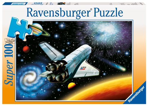 Ravensburger Outer Space - 100 Piece Jigsaw Puzzle for Kids Every Piece is Unique, Pieces Fit Together Perfectly Ravensburger Outer Space - 100 Piece Jigsaw Puzzle for Kids Every Piece is Unique, Pieces Fit Together Perfectly