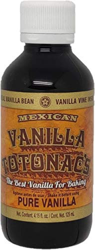 Mexican Vanilla Totonacs - 4-15 Oz -125mL- Bottle - Pure Vanilla Extract
