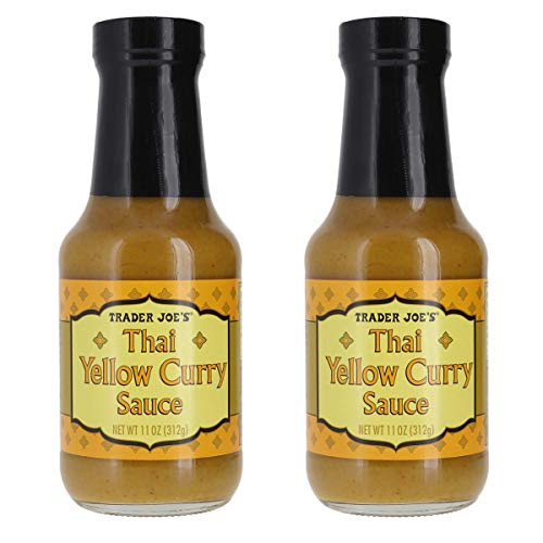Trader Joes Thai Yellow Curry Sauce Bundle -2 Pack-