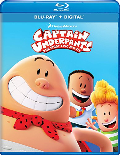 Captain Underpants The First Epic Movie -Blu-ray-