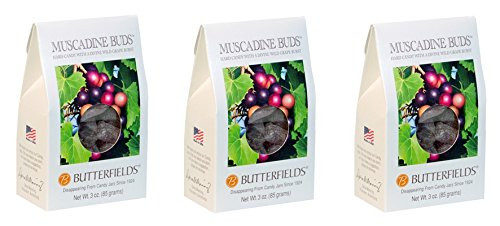 Butterfields Candy - Gourmet  Old-Fashioned Hard Candy Buds  3 Oz -3 Pack- - Gluten Free - Made with 100 Real  Pure Cane Sugar - Handcrafted in the U