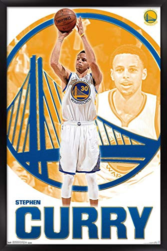 Trends International NBA Golden State Warriors Stephen Curry Wall Poster 22-375 x 34