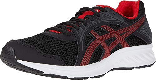 ASICS Mens Jolt 2 Running Shoes  11M  Black-Classic RED