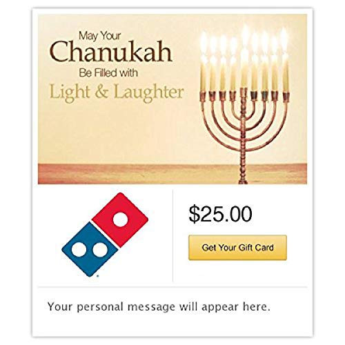 Dominos Chanukah - Light and Laughter Gift Cards - Email Delivery