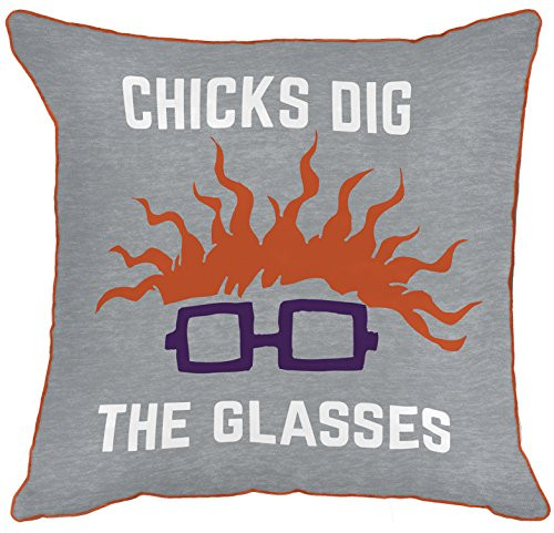 Nickelodeon Nick 90's/Splat Chicks Dig Decorative Toss Throw Pillow