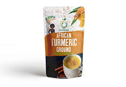 Iya Foods Turmeric Ground 5 Ounces  Kosher Certified  No Preservatives  No Added Color  No Additives  No MSG  