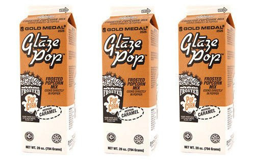 Glaze Pop Frosted Caramel Popcorn Flavoring  Gold Medal 2525  3 Cartons