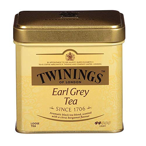 Twinings of London Classics Earl Grey Tea Loose Leaf Tin 3-53 ounces - 100 grams -1 Pack- Twinings of London Classics Earl Grey Tea Loose Leaf Tin 3-53 ounces - 100 grams -1 Pack-