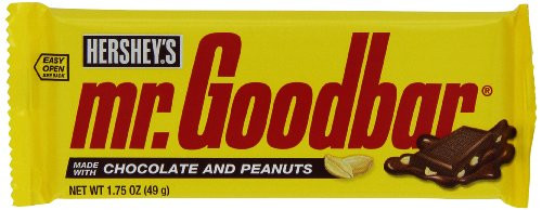 Mr. Goodbar Candy Bar, Peanuts In Milk Chocolate, 1.75-Ounce Bars (Pack Of 36) Mr. Goodbar Candy Bar, Peanuts In Milk Chocolate, 1.75-Ounce Bars (Pack Of 36)