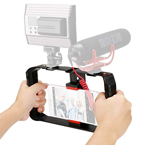 Ulanzi U Rig Pro Smartphone Video Rig  Video Recording Cell Phone Stabilizer  Filmmaking Case  Filming Accessories Movie Making Mount Equipment  Tripo